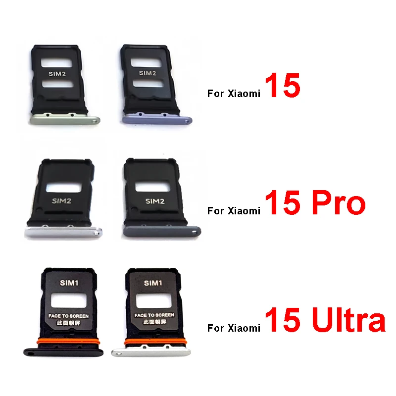Sim Card Tray Socket Holder For Xiaomi 15 15 Pro 15 Ultra Sim Reader Card Slot Adapter Flex Cable
Sim Card Tray Socket Holder For Xiaomi 15 15 Pro 15 Ultra Sim Reader Card Slot Adapter Flex Cable