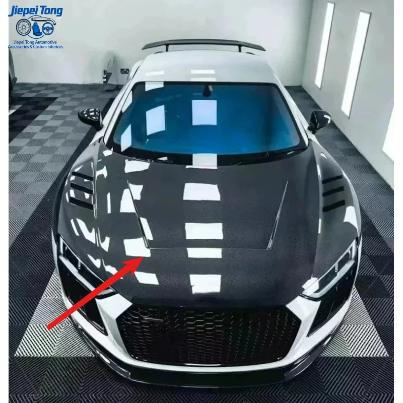 Высококачественный комплект обвеса для Audi R8 V10 Gen 2 2008-2023, капот из карбона R8
Высококачественный комплект обвеса для Audi R8 V10 Gen 2 2008-2023, капот из карбона R8