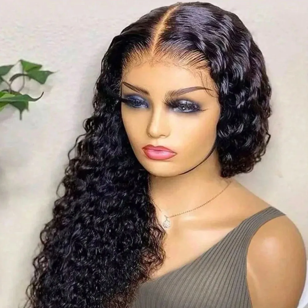 250% Density 13x4 Brazilian Human Hair Lace Front Wig Deep Wave 40Inch 13x6 HD Lace Frontal Wig With Pre Plucked Baby Hair Natural Full Edges Ear To Ear Lace For Women
250% Density 13x4 Brazilian Human Hair Lace Front Wig Deep Wave 40Inch 13x6 HD Lace Frontal Wig With Pre Plucked Baby Hair Natural Full Edges Ear To Ear Lace For Women