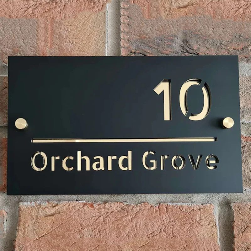 Custom House Number Outdoor 3D Laser Cut Exterior House Numbers With Nails Address Door Sign Family Name Acrylic Number Plate
Custom House Number Outdoor 3D Laser Cut Exterior House Numbers With Nails Address Door Sign Family Name Acrylic Number Plate