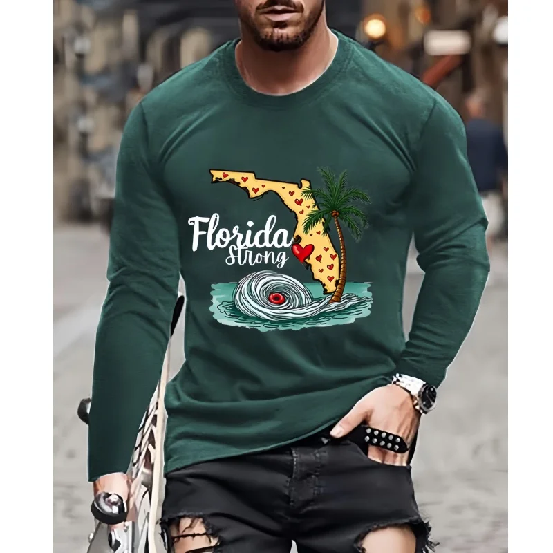 Spring And Autumn Funny Pattern 3D Printing Long Sleeve T-shirt For Men Graphic T Shirts Trendy Casual Loose Tops Street Clothes
Spring And Autumn Funny Pattern 3D Printing Long Sleeve T-shirt For Men Graphic T Shirts Trendy Casual Loose Tops Street Clothes
