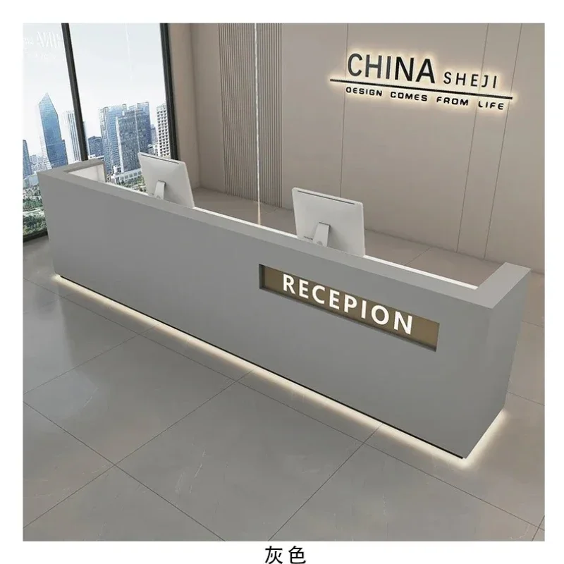 Classic Reception Desk Simple Professional Bar Counter Unique Salon Glamour Luxury Commercial Commercial Furniture
Classic Reception Desk Simple Professional Bar Counter Unique Salon Glamour Luxury Commercial Commercial Furniture
