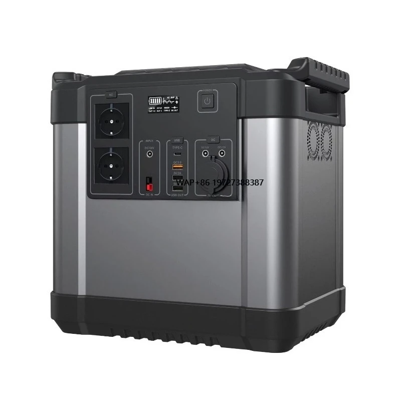 Outdoor Camping RV Solar Generator Home Emergency Power System Charging Station 2000W Lithium Ion LiFePO4 Portable Power Station
Outdoor Camping RV Solar Generator Home Emergency Power System Charging Station 2000W Lithium Ion LiFePO4 Portable Power Station