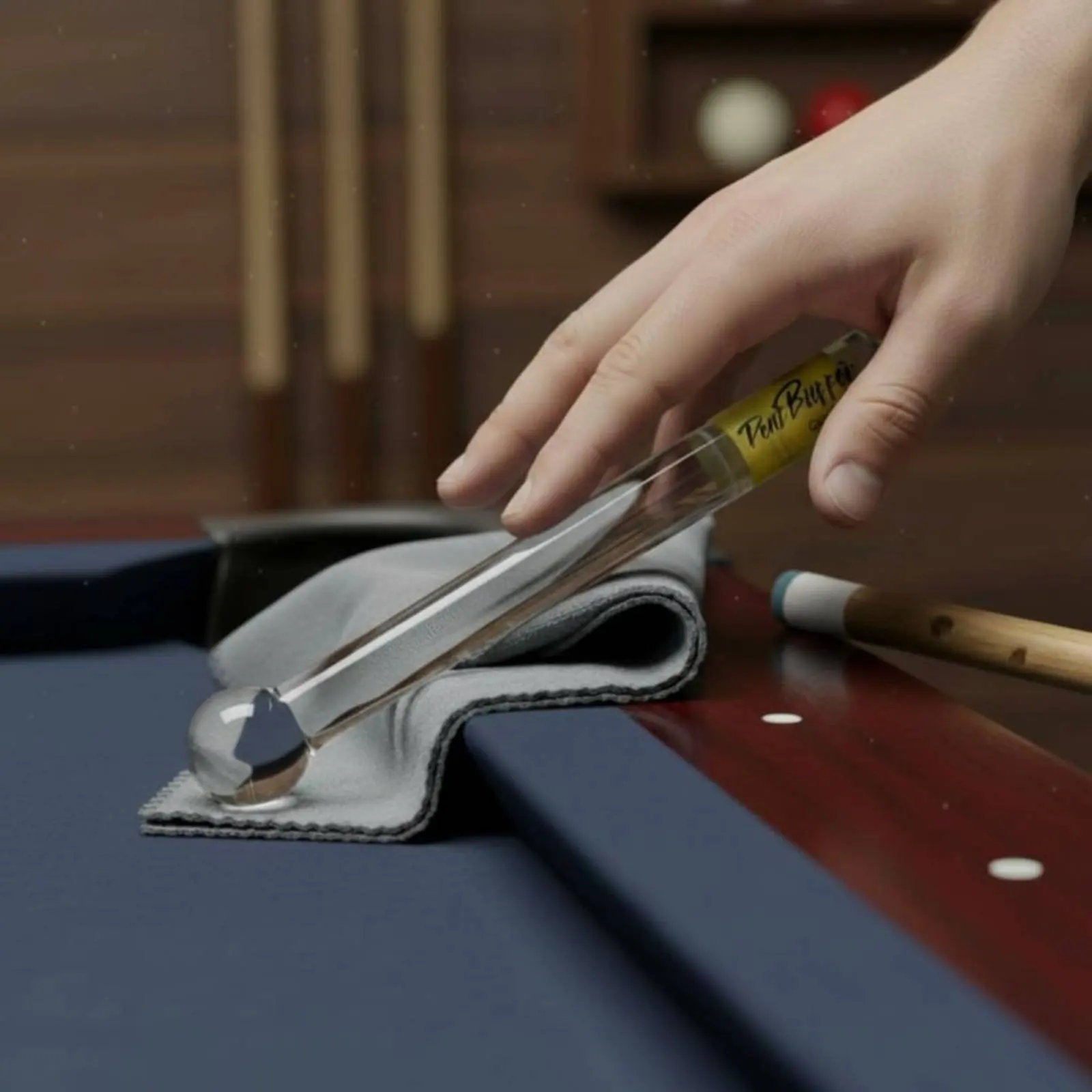 Cue Scratch Repair Bar Long-Lasting Billiard Shaft Polishing Stick Sports Gear
Cue Scratch Repair Bar Long-Lasting Billiard Shaft Polishing Stick Sports Gear