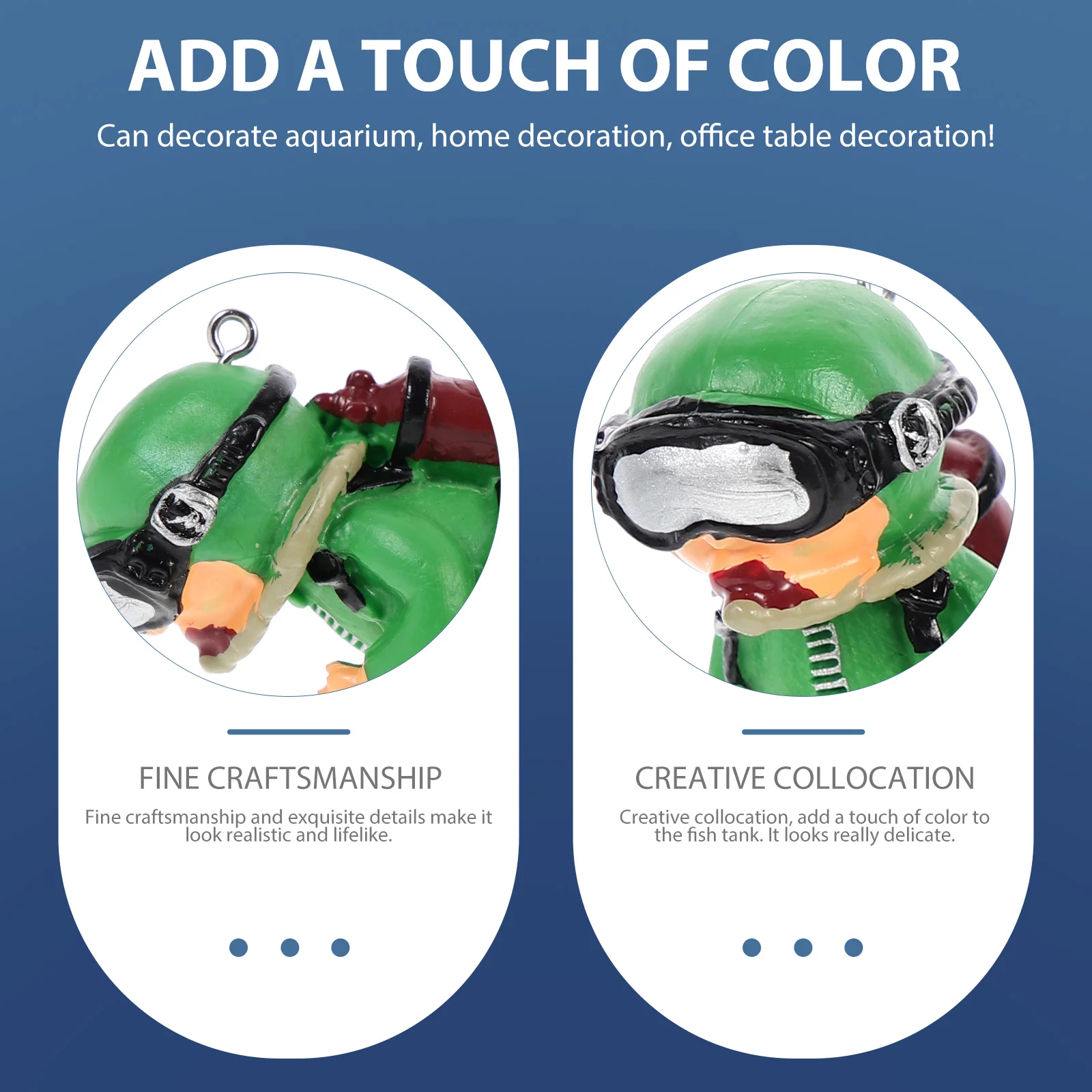 Floating Diver Ornament Fish Tank Decor Aquarium Statues Lightweight Resin Water Tank Accessories Underwater Landscape Prop
Floating Diver Ornament Fish Tank Decor Aquarium Statues Lightweight Resin Water Tank Accessories Underwater Landscape Prop