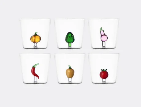 'Vegetables' tumbler, set of six Ichendorf Milano
'Vegetables' tumbler, set of six Ichendorf Milano