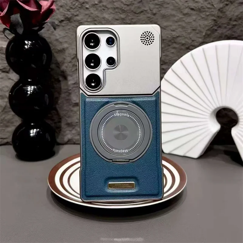 Luxury Magnetic PU Leather Aromatherapy Case For Samsung Galaxy S22 S23 S24 S25 S26 Ultra Rotate Bracket Wireless Charging Cover
Luxury Magnetic PU Leather Aromatherapy Case For Samsung Galaxy S22 S23 S24 S25 S26 Ultra Rotate Bracket Wireless Charging Cover
