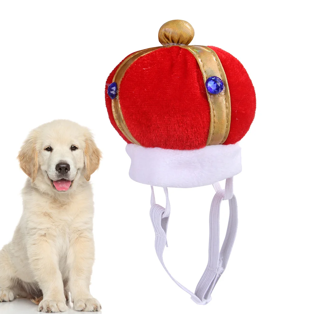 1Pcs Pet Crown Hat Red Soft Comfortable Elastic Cat Headband for Costume Party Holiday Birthday Photo Shoot Dress Up
1Pcs Pet Crown Hat Red Soft Comfortable Elastic Cat Headband for Costume Party Holiday Birthday Photo Shoot Dress Up