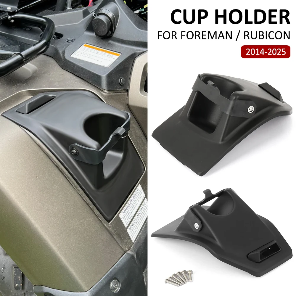 For Honda Foreman Rubicon 2014-2025 Fender Cup Holder Multifunction Storage ATV Accessorie Drink Water Cup Bottle Holder Bracket
For Honda Foreman Rubicon 2014-2025 Fender Cup Holder Multifunction Storage ATV Accessorie Drink Water Cup Bottle Holder Bracket