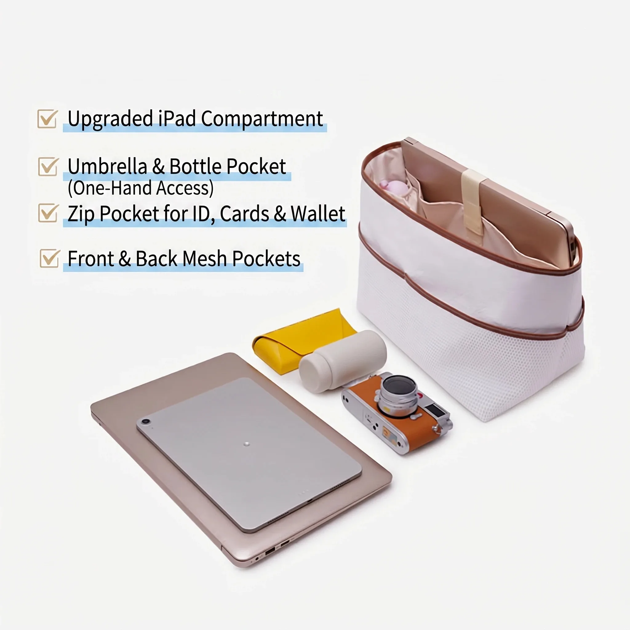 Bag Organizer Insert for Longchamp Tote Storing Laptop IPad Water Bottle Easy To Find Durable Bag Support Bag Accessories
Bag Organizer Insert for Longchamp Tote Storing Laptop IPad Water Bottle Easy To Find Durable Bag Support Bag Accessories