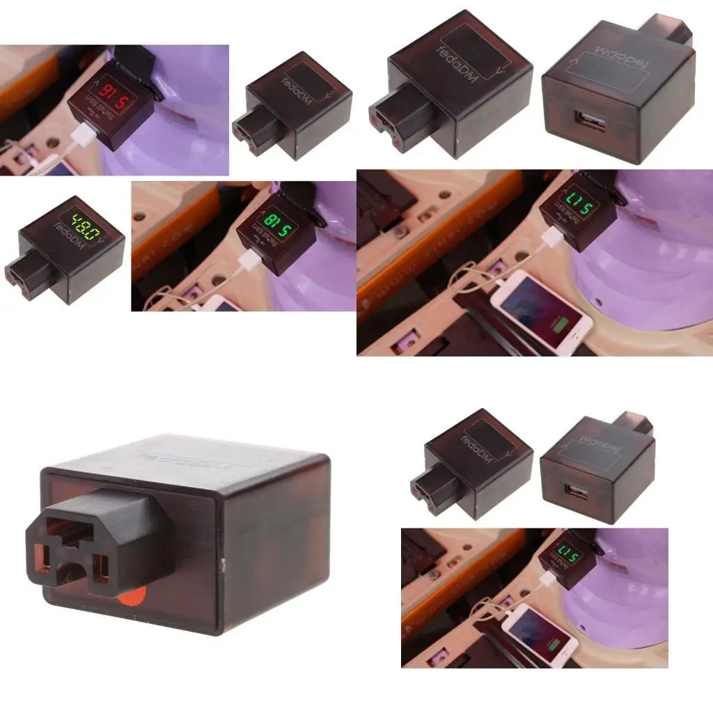 652F DC30-100V Digital VoltTester with USB ChargerSocket for Cellphone Charging
652F DC30-100V Digital VoltTester with USB ChargerSocket for Cellphone Charging