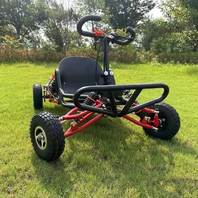 Single-Occupancy Fuel-Powered All-Terrain Off-Road Go-Kart for Adults Children Beach Playground Use Outdoor Motorcycle Drift
Single-Occupancy Fuel-Powered All-Terrain Off-Road Go-Kart for Adults Children Beach Playground Use Outdoor Motorcycle Drift