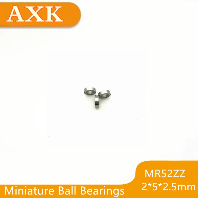 Rushed Mr52 Zz Bearing Abec-5 (10pcs) 2*5*2.5 Mm Miniature Mr52zz Ball Bearings Good Quality L-520zz W52
Rushed Mr52 Zz Bearing Abec-5 (10pcs) 2*5*2.5 Mm Miniature Mr52zz Ball Bearings Good Quality L-520zz W52