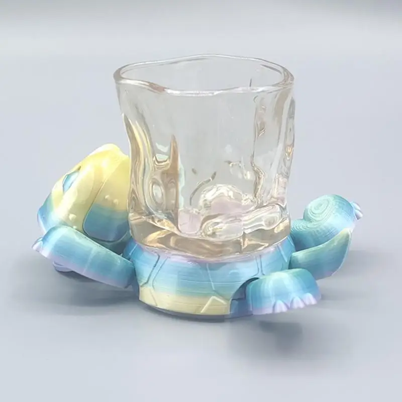 Fun Coaster 3D Printing Turtle Cup Pad Tea Coffee Mug Drinks Holder Creative Panicked Turtle Coaster Insulation Pad Cup Pad
Fun Coaster 3D Printing Turtle Cup Pad Tea Coffee Mug Drinks Holder Creative Panicked Turtle Coaster Insulation Pad Cup Pad