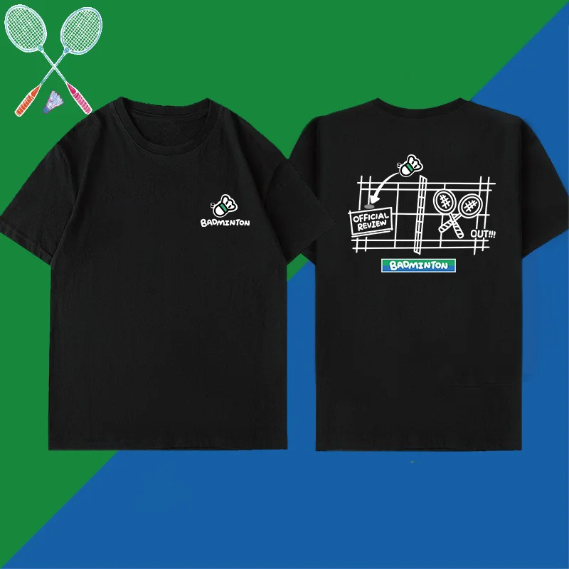 2026 Summer New Style Badminton Clothing - Pure Cotton Sports Cartoon Print Men's T-Shirt Cultural Shirt Short Sleeve
2026 Summer New Style Badminton Clothing - Pure Cotton Sports Cartoon Print Men's T-Shirt Cultural Shirt Short Sleeve