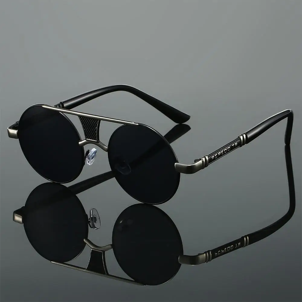 Trendy Vintage Round Sunglasses Double Bridge Retro Men's Shades Casual Luxury Design UV400 Eyewear for Women & Men
Trendy Vintage Round Sunglasses Double Bridge Retro Men's Shades Casual Luxury Design UV400 Eyewear for Women & Men