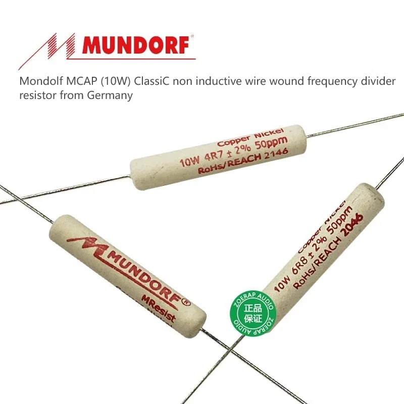 1 шт. Mundorf MCap классический неиндуктивный проволочный резистор 10 Вт делитель частоты Германия происхождение для аудиооборудования
1 шт. Mundorf MCap классический неиндуктивный проволочный резистор 10 Вт делитель частоты Германия происхождение для аудиооборудования
