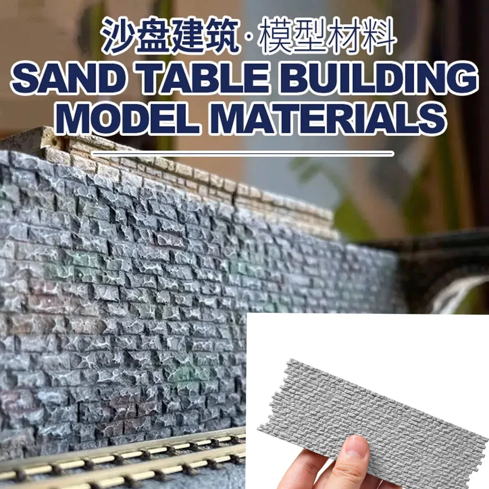 1PC 5X15cm Railway Train Slope Protection Model Simulation Miniature Wall Sandtable Landscape Diy Model Making for Diorama
1PC 5X15cm Railway Train Slope Protection Model Simulation Miniature Wall Sandtable Landscape Diy Model Making for Diorama