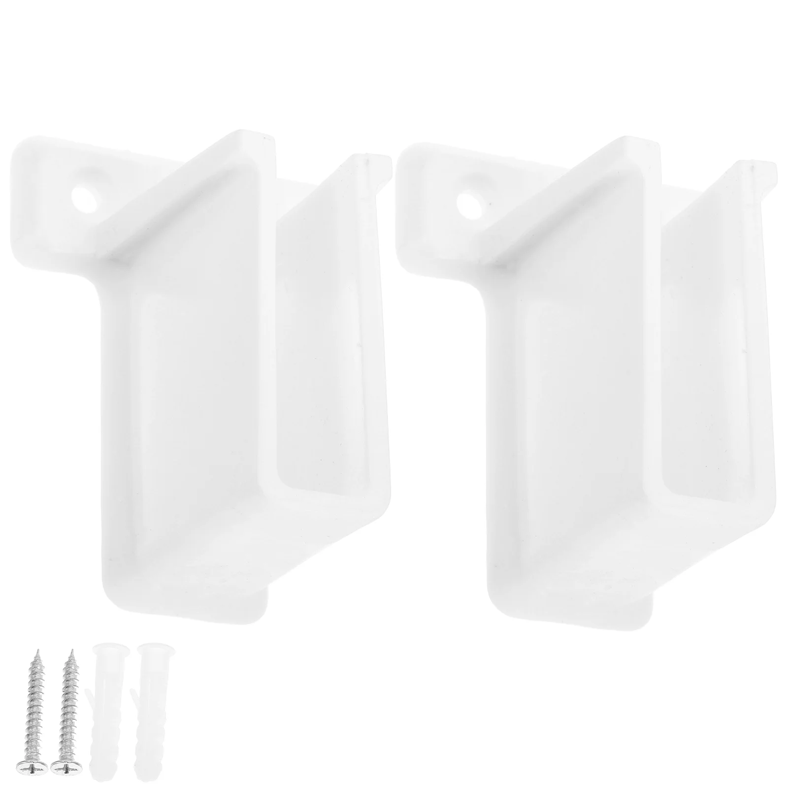 2 Pcs Wall Bracket Closet Rod Holder Curtain Holders for Shelf Brackets Abs Corner
2 Pcs Wall Bracket Closet Rod Holder Curtain Holders for Shelf Brackets Abs Corner