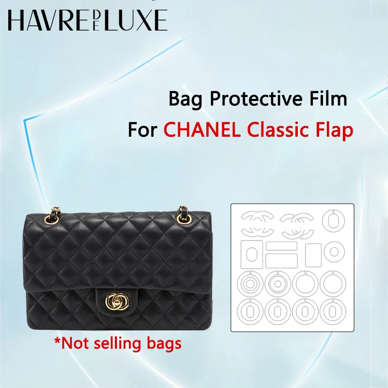 Bag protective film hardware film metal for CHANEL Classic Flap CF 22bag Bag anti-wear bag metal film Anti-scratch and oxidation
Bag protective film hardware film metal for CHANEL Classic Flap CF 22bag Bag anti-wear bag metal film Anti-scratch and oxidation