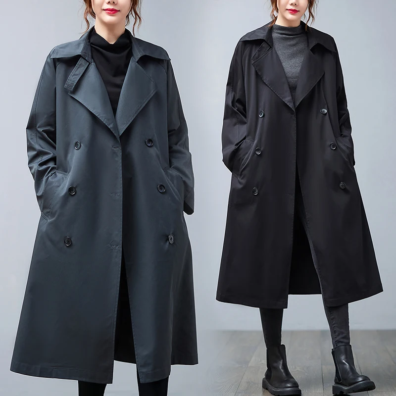 Safari Style Women Trench Coats Winter 2022 Turn-Down Collar Long-Sleeved Slim Solid Knee-Length Elegant Office Lady Outwear Top
Safari Style Women Trench Coats Winter 2022 Turn-Down Collar Long-Sleeved Slim Solid Knee-Length Elegant Office Lady Outwear Top