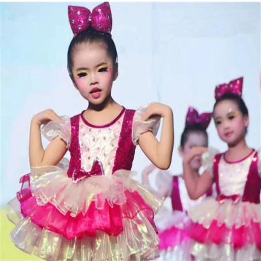 New arrival Kids Classic Professional Ballet Tutu Sequins pink puffy skirt Girls Chorus stage costumes ballet dress
New arrival Kids Classic Professional Ballet Tutu Sequins pink puffy skirt Girls Chorus stage costumes ballet dress