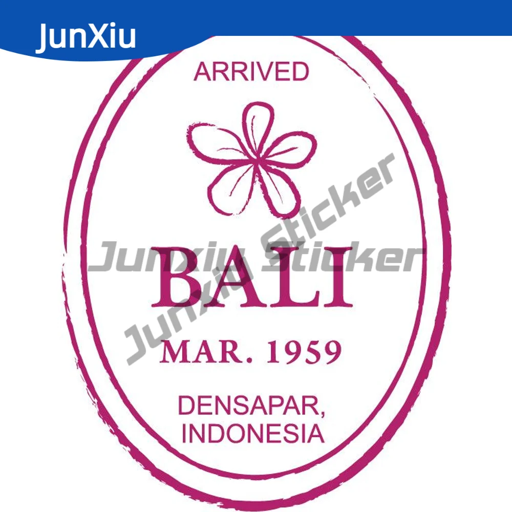 Bali Densapar Indonesia Passport Sticker Travel Retro Waterproof Scratch-proof Decal Custom Logo Decals Stickers For Car Camping
Bali Densapar Indonesia Passport Sticker Travel Retro Waterproof Scratch-proof Decal Custom Logo Decals Stickers For Car Camping
