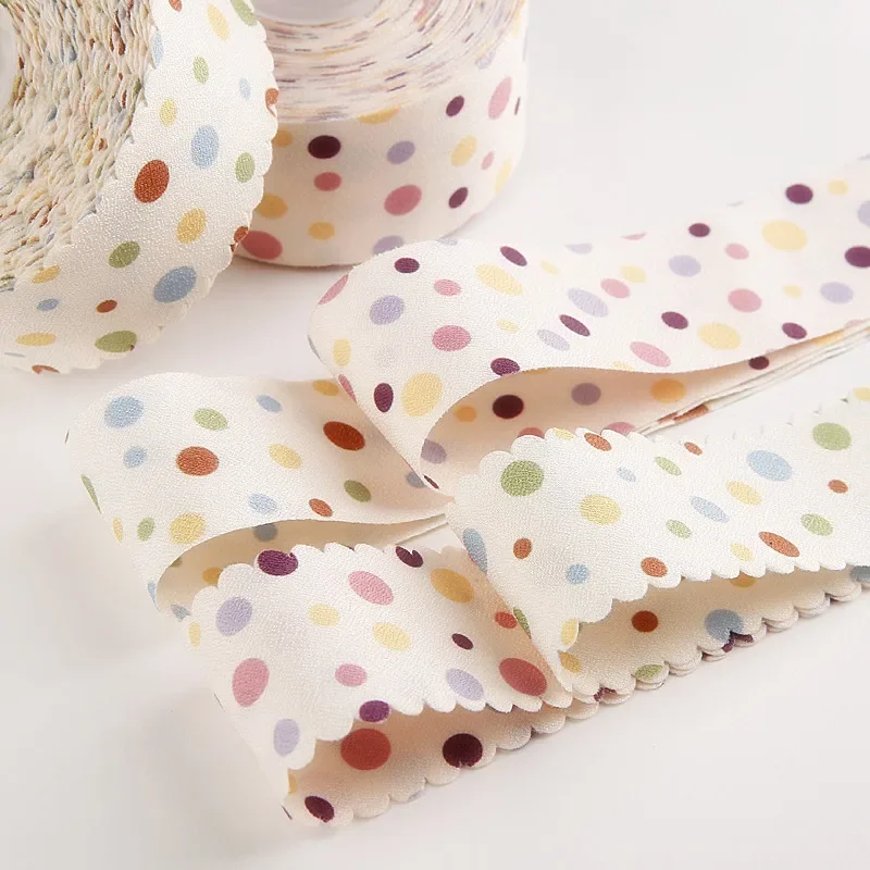 Kewgarden 38mm 1.5" Dot Ribbon DIY Hairpin Bow Hair Accessories Material Hat Flower Decoration Handmade Tape Crafts 20 Yards
Kewgarden 38mm 1.5" Dot Ribbon DIY Hairpin Bow Hair Accessories Material Hat Flower Decoration Handmade Tape Crafts 20 Yards