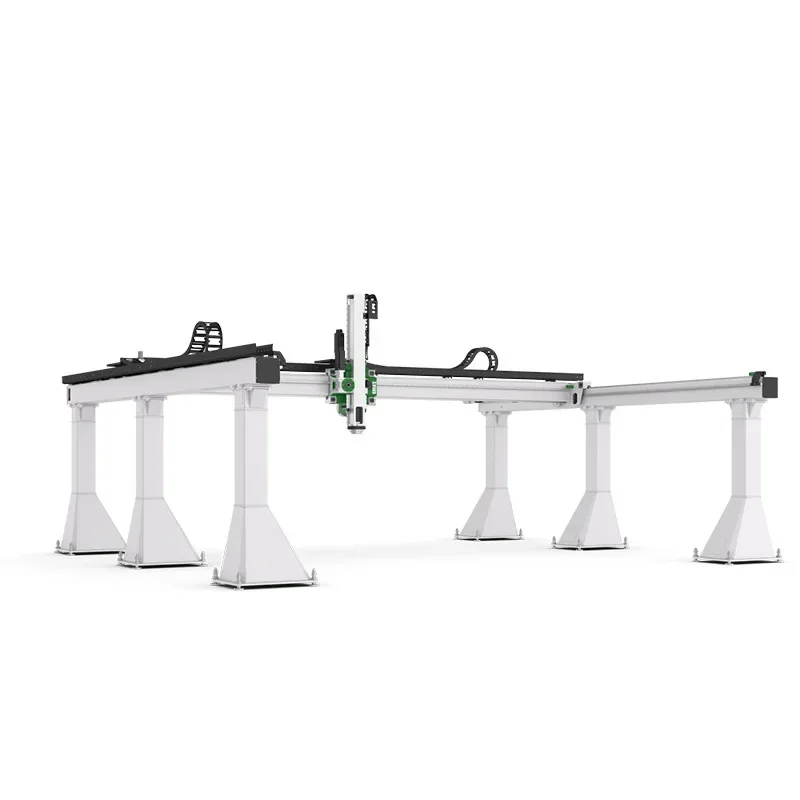 Hand blanking and palletizing long stroke guide rail rack linear sliding table module
Hand blanking and palletizing long stroke guide rail rack linear sliding table module