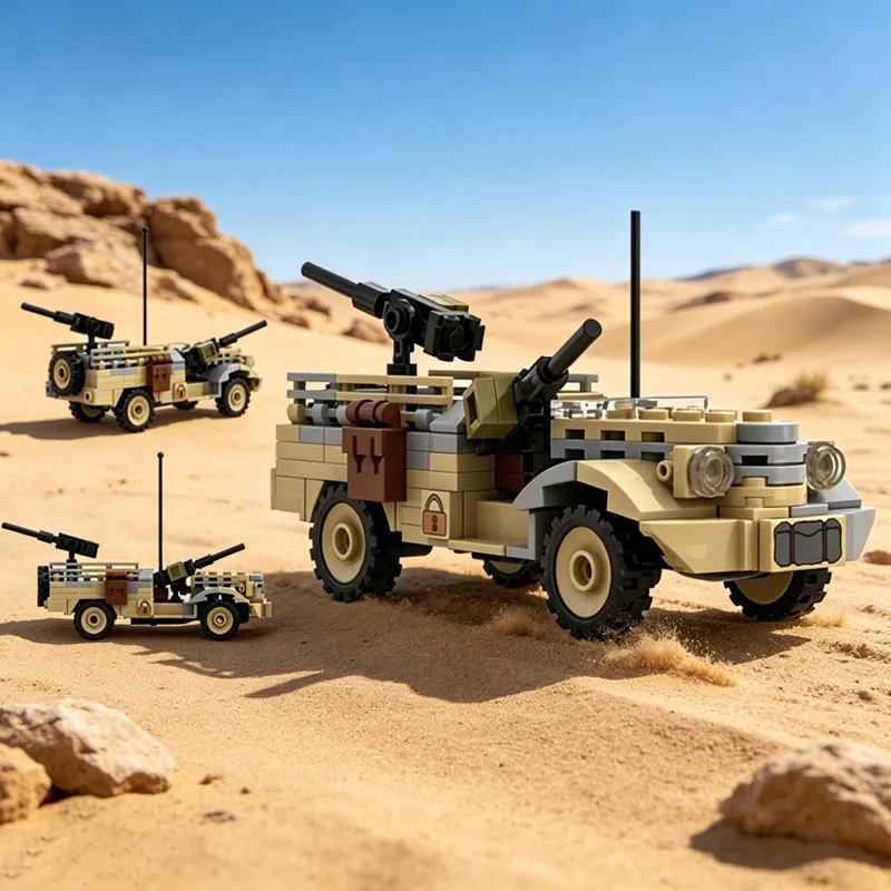 Military Off-Road Vehicle Model MOC Building Bricks War Equipment Modular Technology Assemble Children Toy Suit Gift Holiday
Military Off-Road Vehicle Model MOC Building Bricks War Equipment Modular Technology Assemble Children Toy Suit Gift Holiday