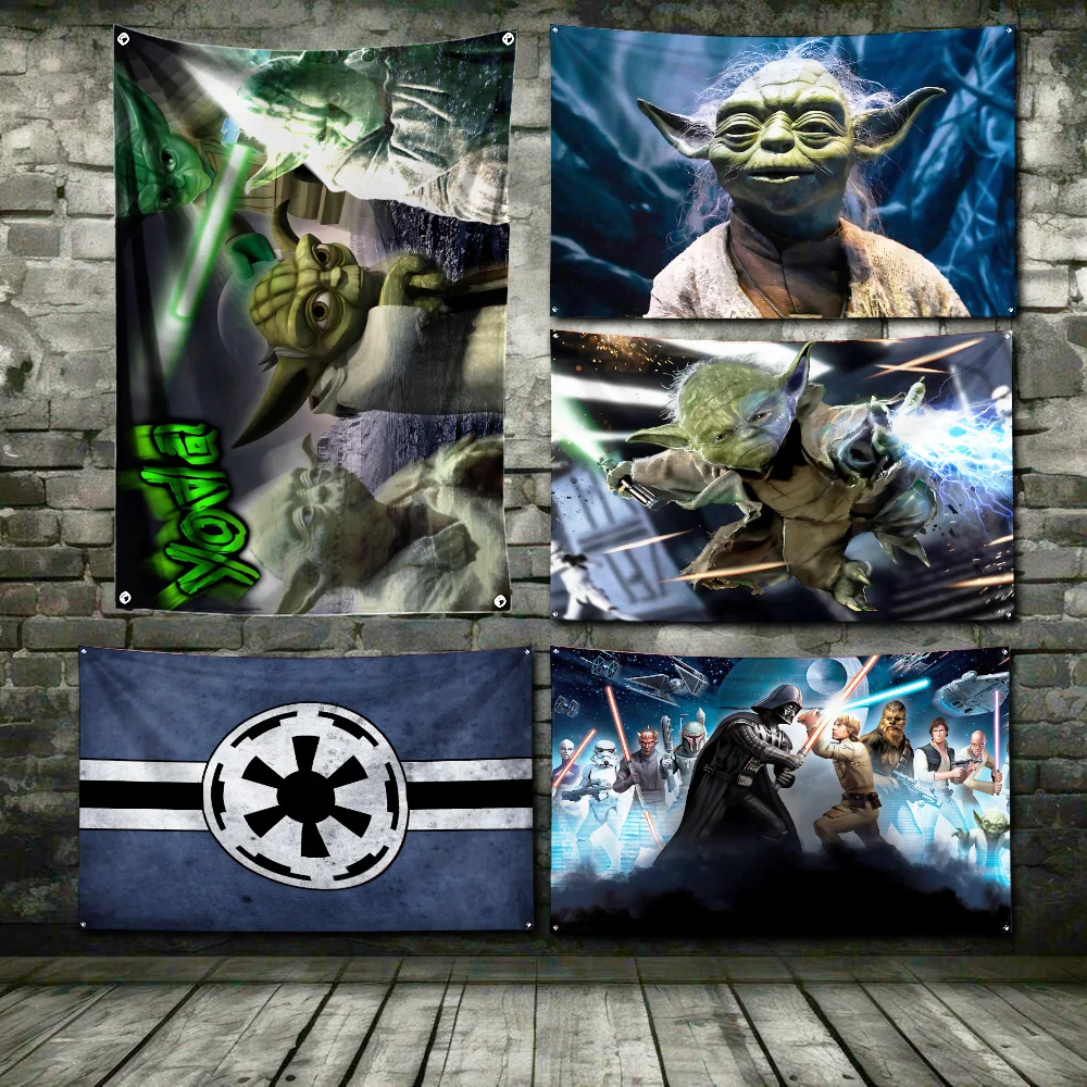 Flag Polyester Digital Printing Banner 4 Sizes for Garage Wall Art Out Door Decoration Stars Wars With Brass Grommets
Flag Polyester Digital Printing Banner 4 Sizes for Garage Wall Art Out Door Decoration Stars Wars With Brass Grommets