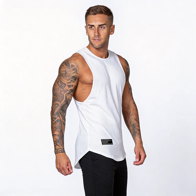 Men's Running Vests Summer Cotton Gym Clothing O-Neck Fitness Tank Tops Casual Jogging Bodybuilding Sleeveless T-Shirts
Men's Running Vests Summer Cotton Gym Clothing O-Neck Fitness Tank Tops Casual Jogging Bodybuilding Sleeveless T-Shirts