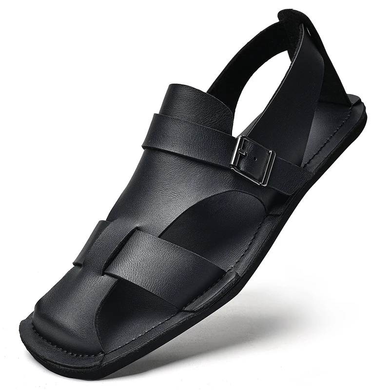 Summer Fashion Brand Men's Breathable and Non Slip Casual Beach Shoes New Men's Comfortable Flat Bottomed Square Toe Sandals
Summer Fashion Brand Men's Breathable and Non Slip Casual Beach Shoes New Men's Comfortable Flat Bottomed Square Toe Sandals