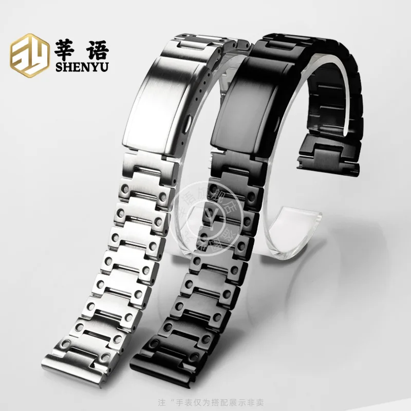 Shenyu Stainless steel watch strap For Casio Seven Friday Diesel Panerai watchband 20/22/23/24/26/28mm Watch accessories
Shenyu Stainless steel watch strap For Casio Seven Friday Diesel Panerai watchband 20/22/23/24/26/28mm Watch accessories