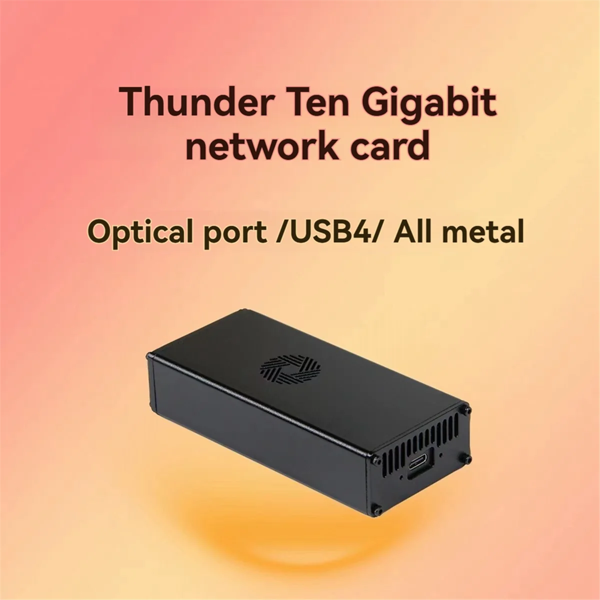 A05RP USB4 10G Network Card 10-Gigabit Ethernet Metal 10G Network Card Plug and Play
A05RP USB4 10G Network Card 10-Gigabit Ethernet Metal 10G Network Card Plug and Play
