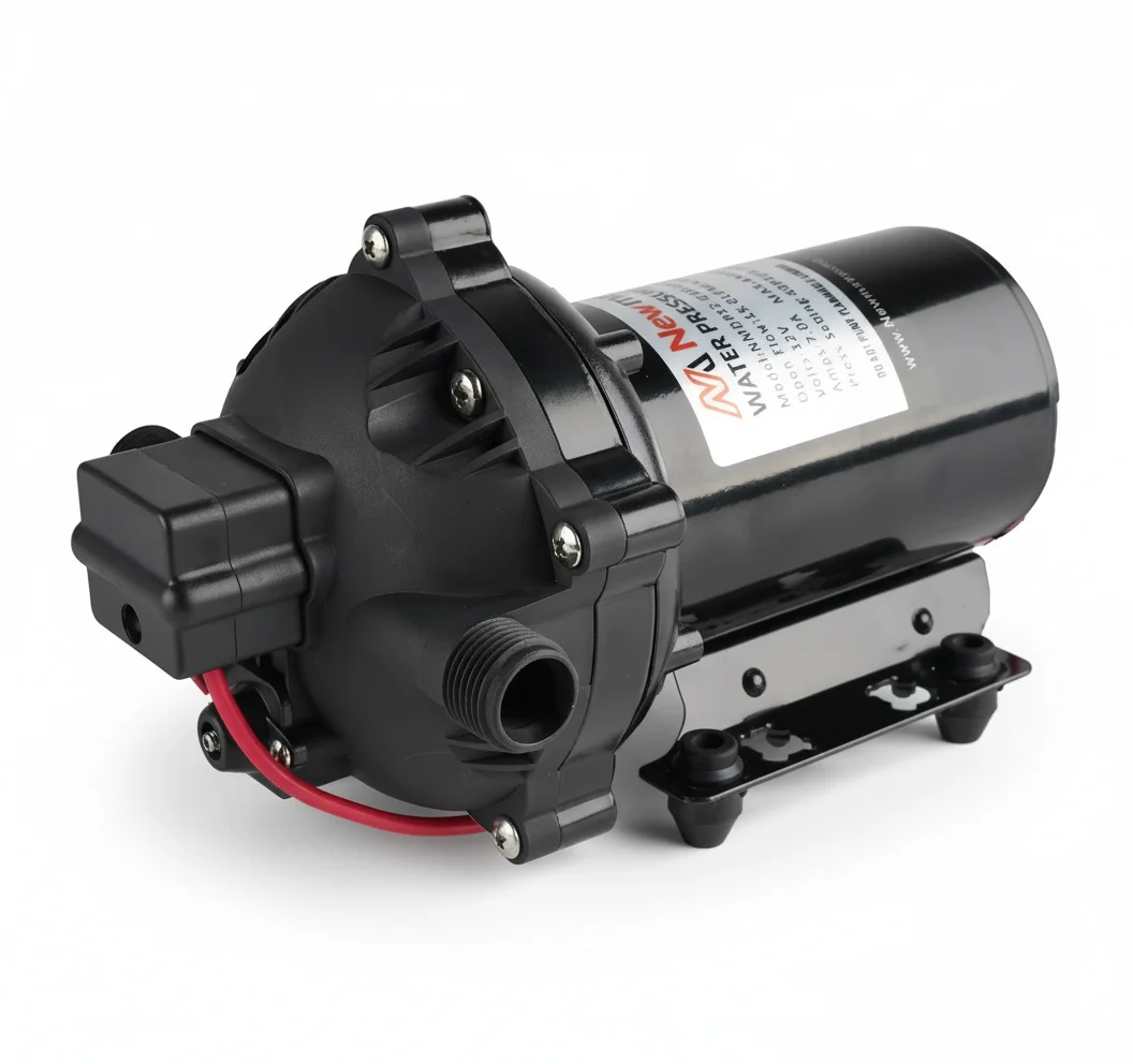 RV Fresh Water Pump, 5.5 GPM Self-Priming Marine Diaphragm Pump, Santoprene Diaphragm for Caravan Motorhome Camping, Heavy Duty
RV Fresh Water Pump, 5.5 GPM Self-Priming Marine Diaphragm Pump, Santoprene Diaphragm for Caravan Motorhome Camping, Heavy Duty