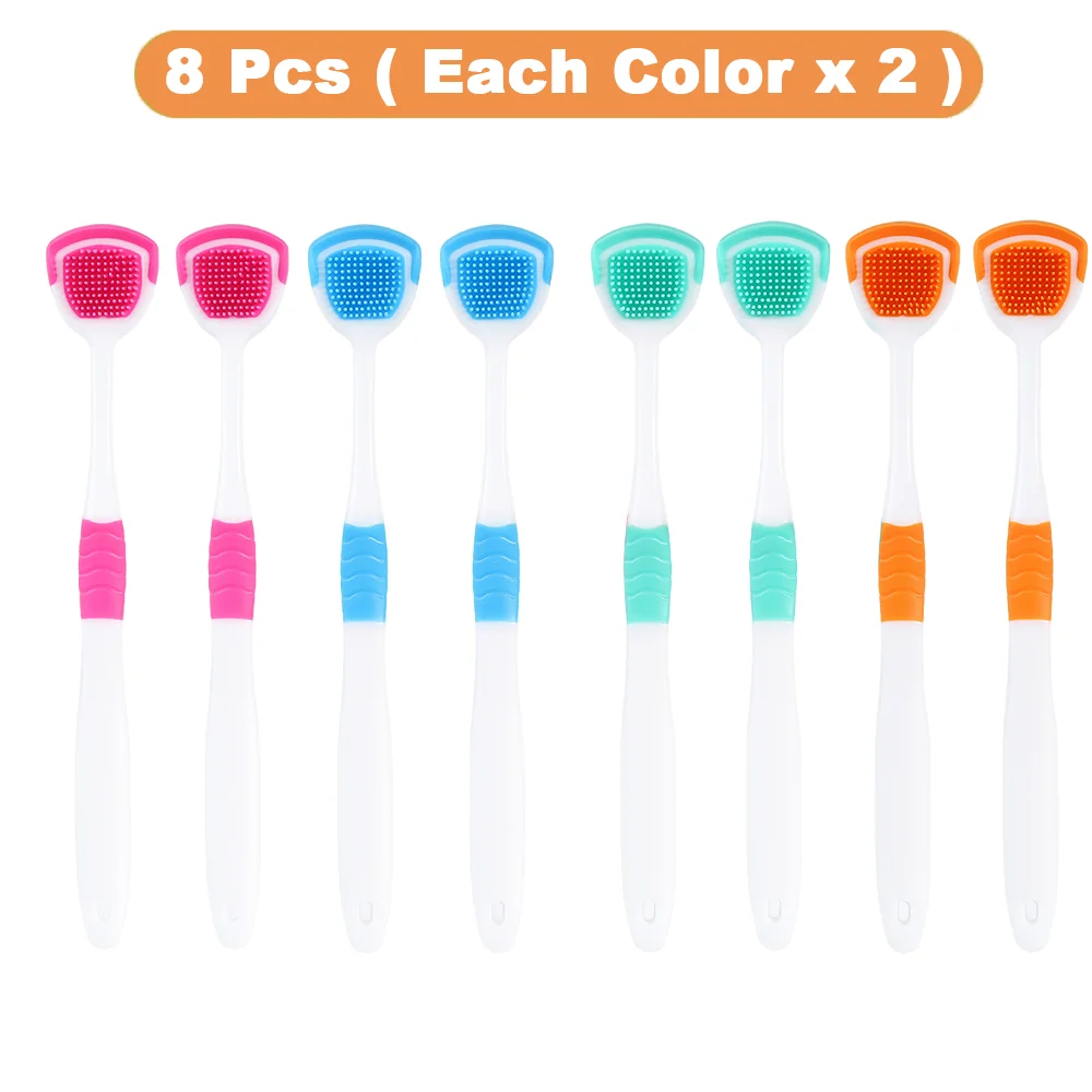 10Pcs Silicone Tongue Scraper For Oral Hygiene,Tongue Cleaner Scraper For Oral Care,Tongue Brush Food Debris Clea
10Pcs Silicone Tongue Scraper For Oral Hygiene,Tongue Cleaner Scraper For Oral Care,Tongue Brush Food Debris Clea