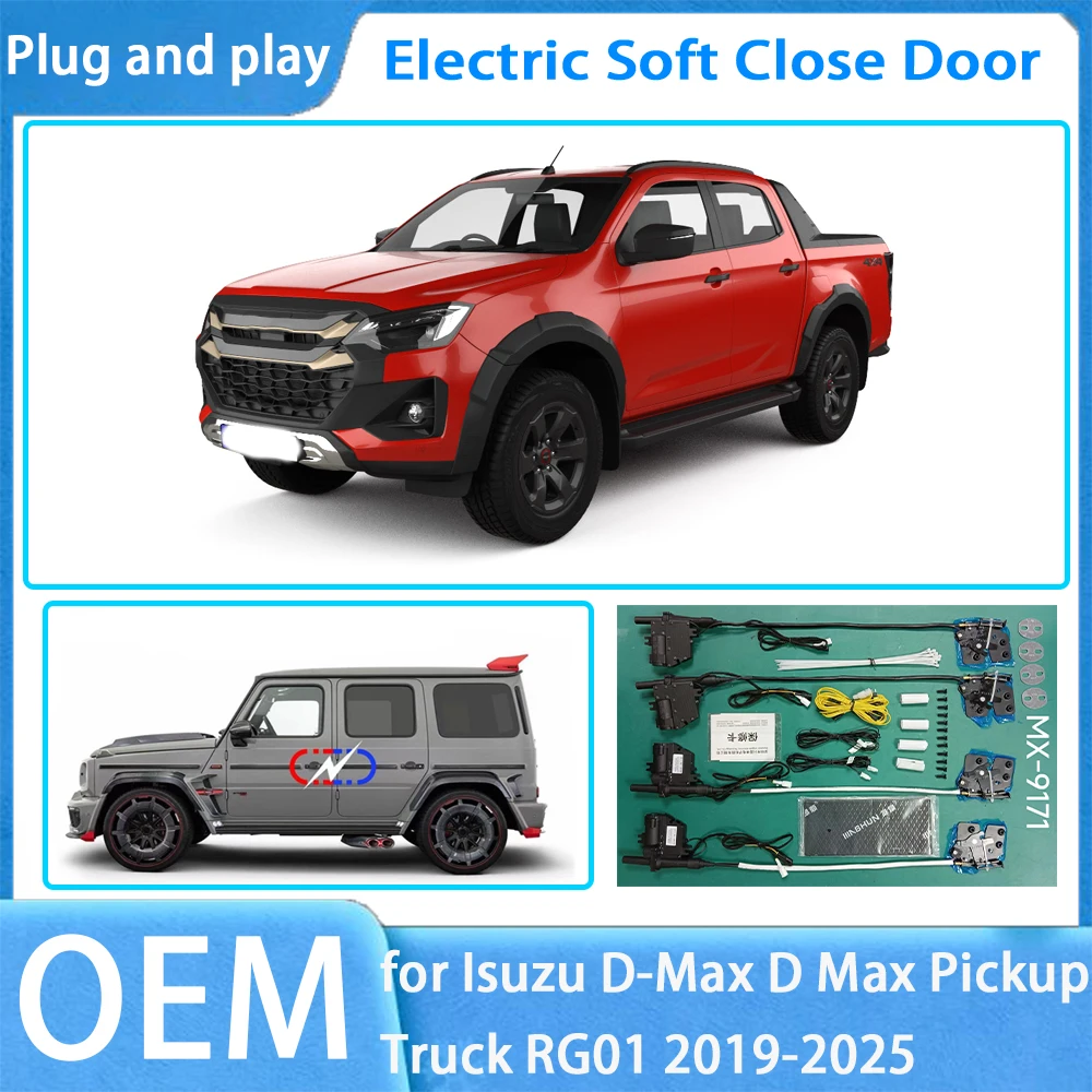for Isuzu D-Max D Max Pickup Truck RG01 OEM Car Soft Close Door System Electric Auto Pull Power Latch Power Closing Quiet
for Isuzu D-Max D Max Pickup Truck RG01 OEM Car Soft Close Door System Electric Auto Pull Power Latch Power Closing Quiet
