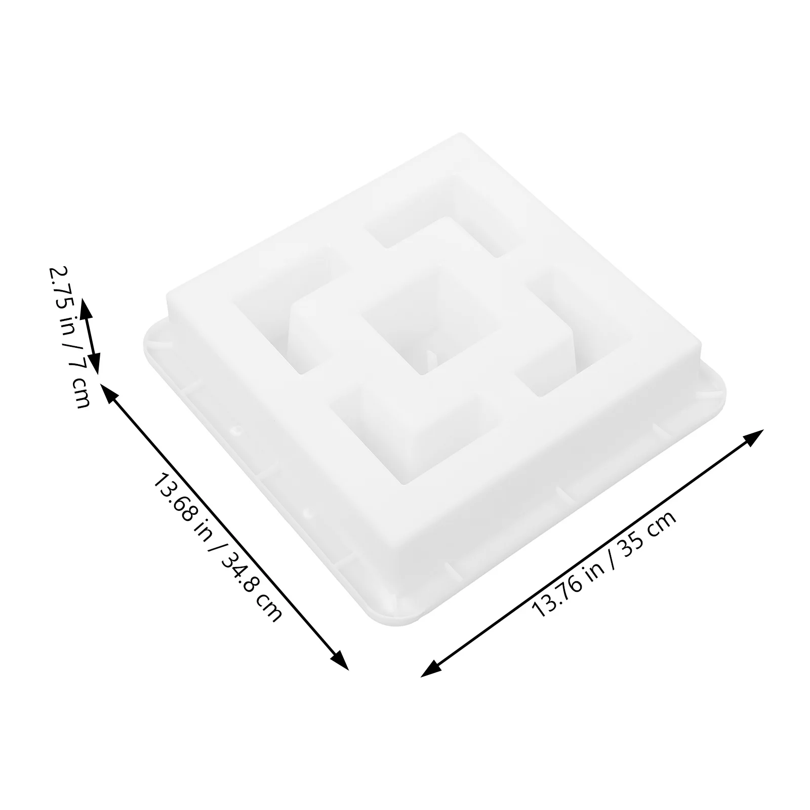 Concrete Brick Molds Lattice Window Mold Plastic Stone Window Mould Easy to Use for Courtyard Patio Balcony Pool Villa Paths
Concrete Brick Molds Lattice Window Mold Plastic Stone Window Mould Easy to Use for Courtyard Patio Balcony Pool Villa Paths