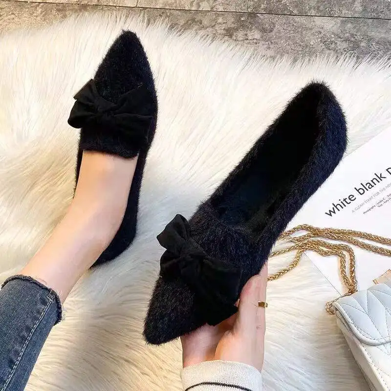 2025 New Women's Shoes Fall/Winter Fleece-Lined Bow-Detailed Fashion Footwear Outdoor & Home Wear Sandals Women's Slippers
2025 New Women's Shoes Fall/Winter Fleece-Lined Bow-Detailed Fashion Footwear Outdoor & Home Wear Sandals Women's Slippers