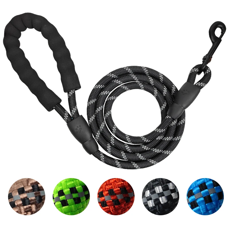 STLF2025 Best Seller Nylon Braided Rope Reflective Tactical Heavy Duty Dog Leash
STLF2025 Best Seller Nylon Braided Rope Reflective Tactical Heavy Duty Dog Leash