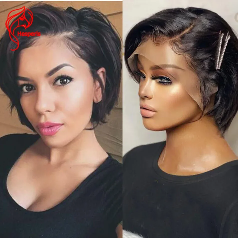 Hesperis Short Bob Cut Wigs With Baby Hair Deep Part Bob Lace Front Human Hair Wigs Pre Plucked 13x6 Pixie Cut Bob Lace Wigs
Hesperis Short Bob Cut Wigs With Baby Hair Deep Part Bob Lace Front Human Hair Wigs Pre Plucked 13x6 Pixie Cut Bob Lace Wigs