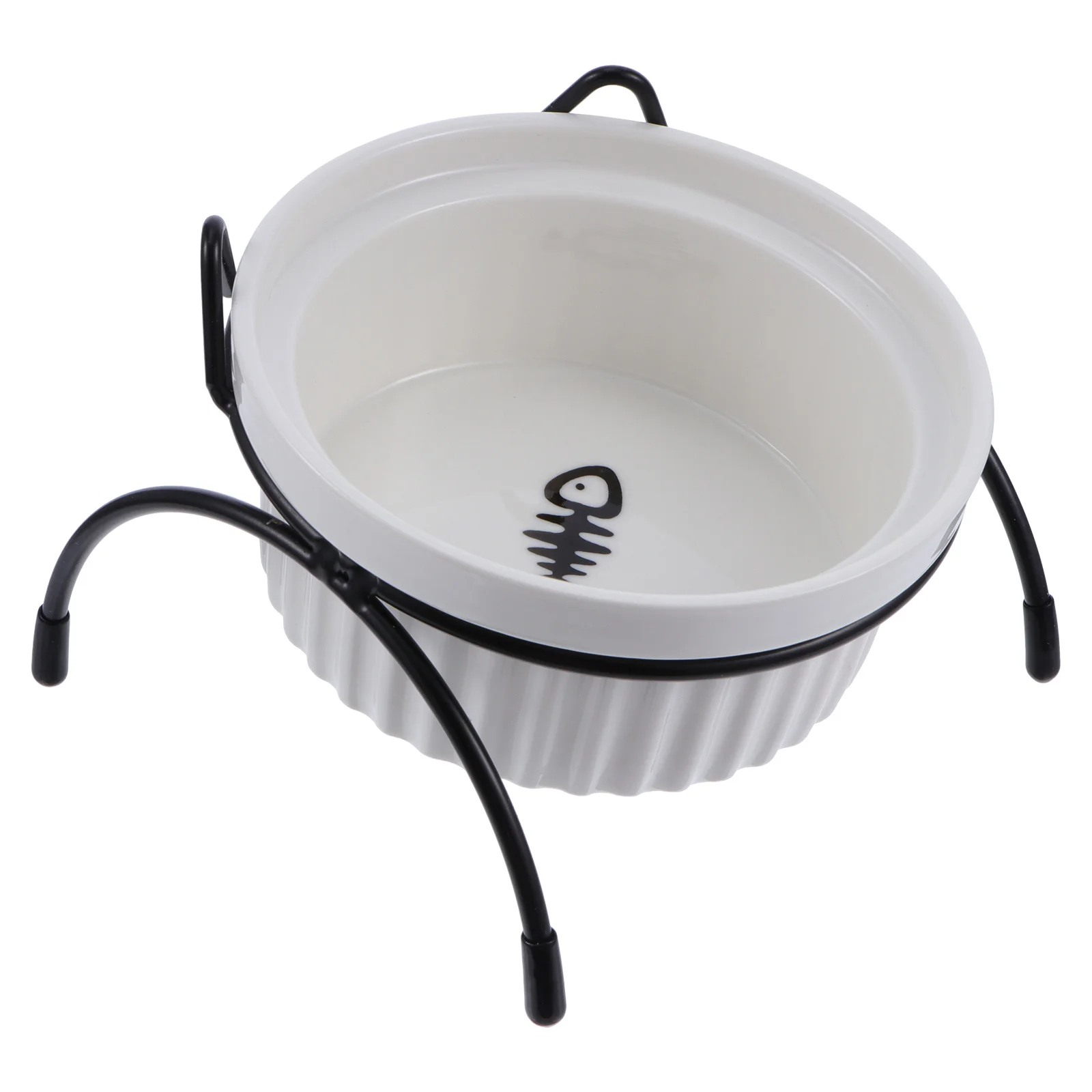 1Pcs Raised Ceramic Cat Bowl with Elevated Base Neck Relief Tilted Feeding Dish for Easy Drinking and Eating Pet Bowl
1Pcs Raised Ceramic Cat Bowl with Elevated Base Neck Relief Tilted Feeding Dish for Easy Drinking and Eating Pet Bowl
