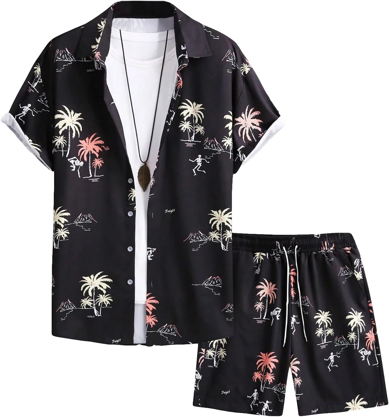 Men's Coconut Tree Tropical Plant 2-Piece Shirt Set Hawaiian Shirt Short Sleeve Shorts Lapel Fashion Outdoor Vacation Beach
Men's Coconut Tree Tropical Plant 2-Piece Shirt Set Hawaiian Shirt Short Sleeve Shorts Lapel Fashion Outdoor Vacation Beach
