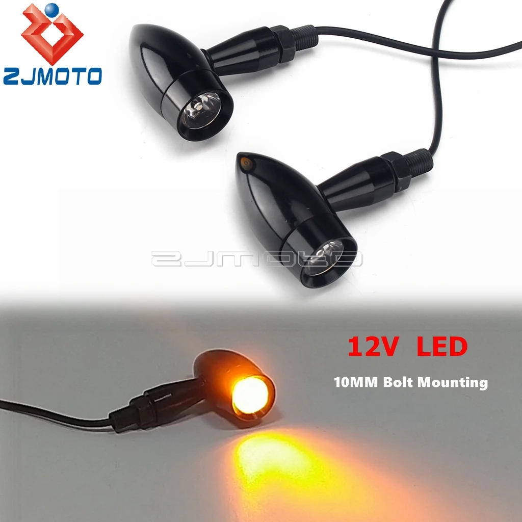 10MM Motorcycle Bullet Amber LED Turn Signals Supermoto Blinker Indicator Light For Harley Honda Suzuki Yamaha Suzuki Ducati BMW
10MM Motorcycle Bullet Amber LED Turn Signals Supermoto Blinker Indicator Light For Harley Honda Suzuki Yamaha Suzuki Ducati BMW