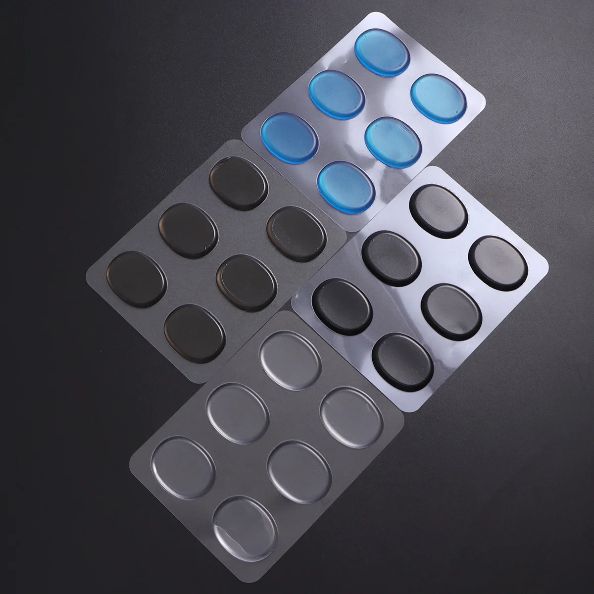 24Pcs Drum Snare Mute Mat Silicone Self-Adhesive Damper Gel Pad for Controlling Ringing and Overtones on Percussion Instruments
24Pcs Drum Snare Mute Mat Silicone Self-Adhesive Damper Gel Pad for Controlling Ringing and Overtones on Percussion Instruments