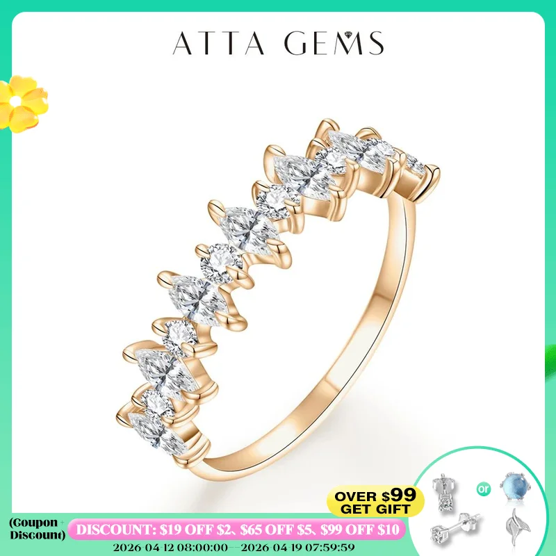 Кольцо с муассанитом из стерлингового серебра 925 пробы ATTAGEMS 4*2 D для женщин, тестер с бриллиантами, свадебное обручальное кольцо с сертификатом
Кольцо с муассанитом из стерлингового серебра 925 пробы ATTAGEMS 4*2 D для женщин, тестер с бриллиантами, свадебное обручальное кольцо с сертификатом