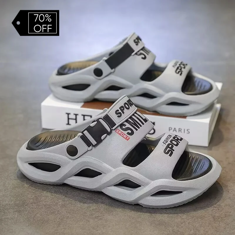 2026 Men's Summer Casual Driving Outdoor Wear Soft Anti-Slip Large Size 45 Two-Purpose Beach Sandals elastic laces slippers
2026 Men's Summer Casual Driving Outdoor Wear Soft Anti-Slip Large Size 45 Two-Purpose Beach Sandals elastic laces slippers