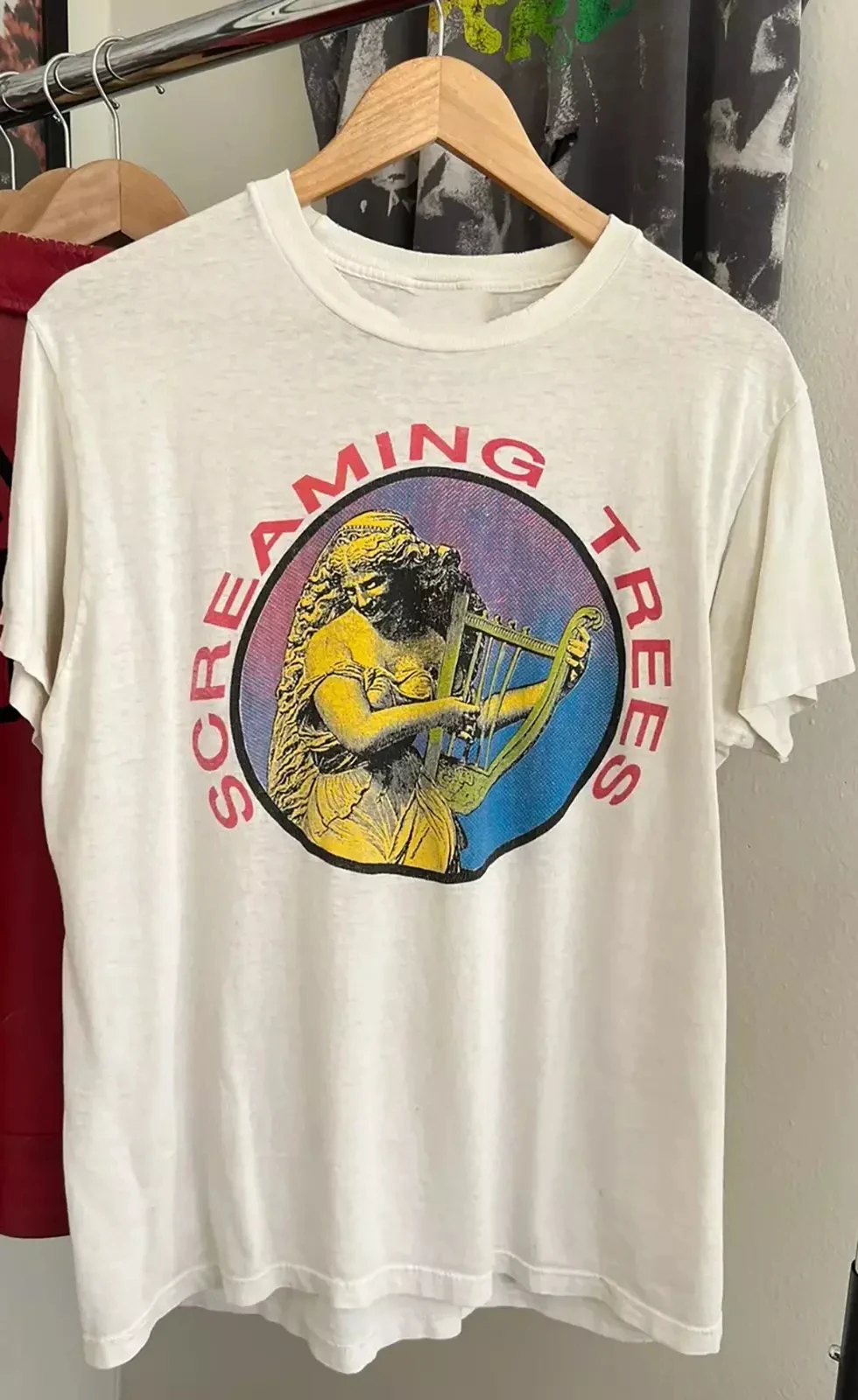 Collection SCREAMING TREES Band Gift for Fan Reprint T-Shirt Graphic Short Sleeve Shirt Unisex Men Women Summer
Collection SCREAMING TREES Band Gift for Fan Reprint T-Shirt Graphic Short Sleeve Shirt Unisex Men Women Summer