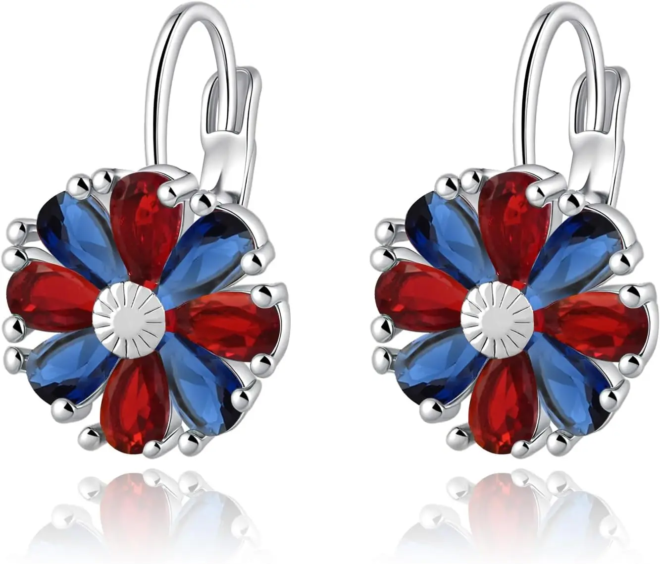 Gold Plated Flower Birthstone Leverback Earrings Hypoallergenic Vintage Floral for Women Trendy
Gold Plated Flower Birthstone Leverback Earrings Hypoallergenic Vintage Floral for Women Trendy